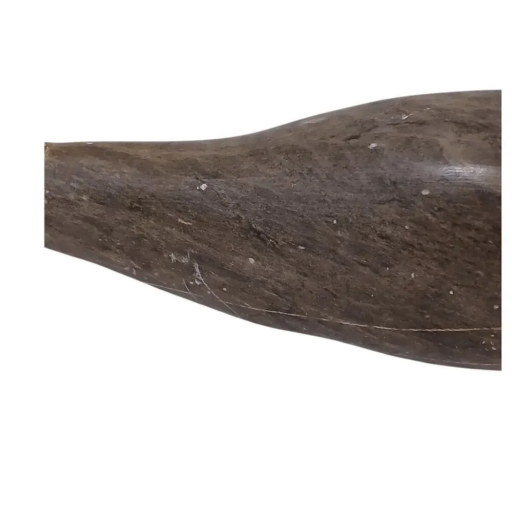 1960s Artist Dimu Soapstone Whale Carved‎ Stone Sculpture Figurine Collectible